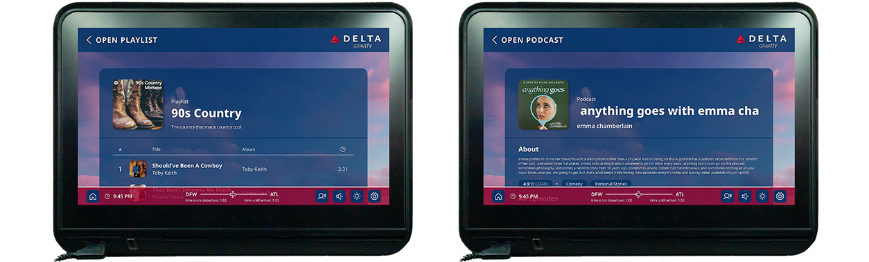 Playlist/Podcast Opened