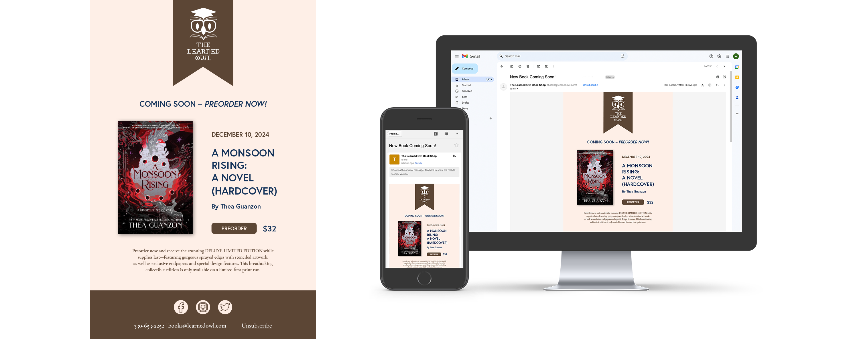 Email Promotion Mockup