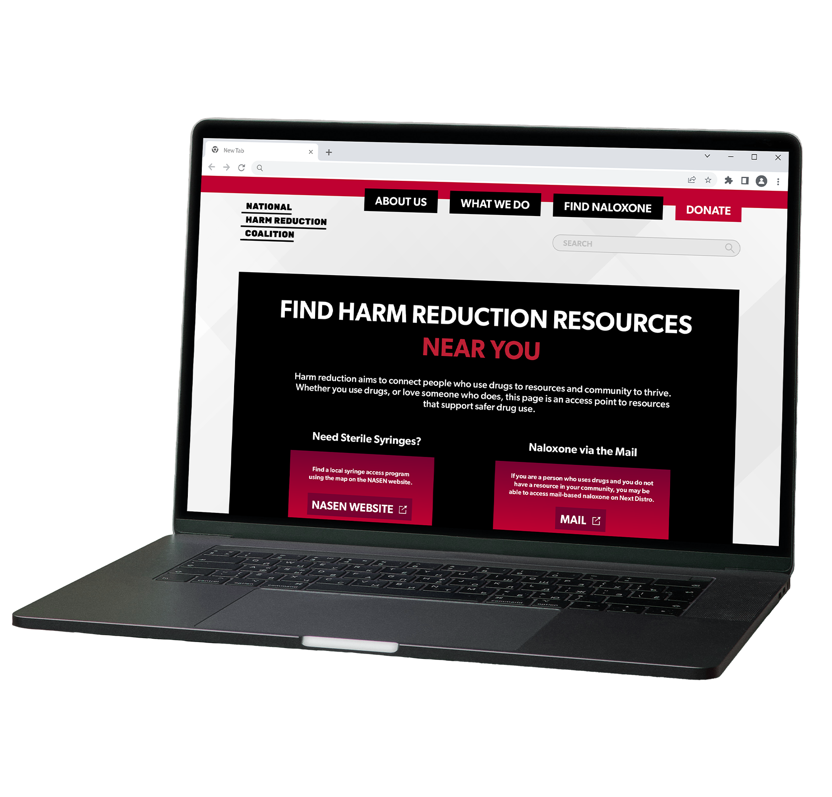 Find Naloxone Mockup