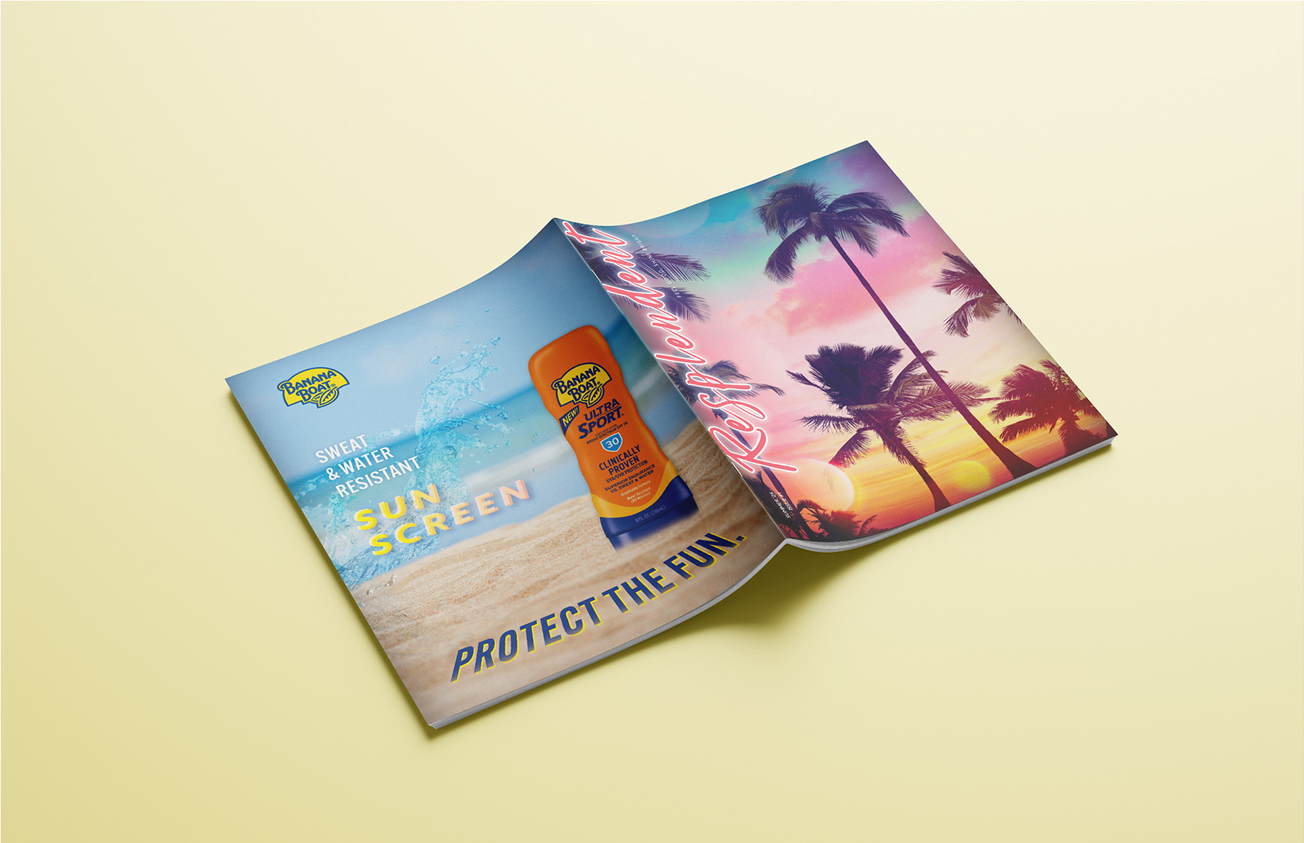 Magazine Cover Mockup Banner