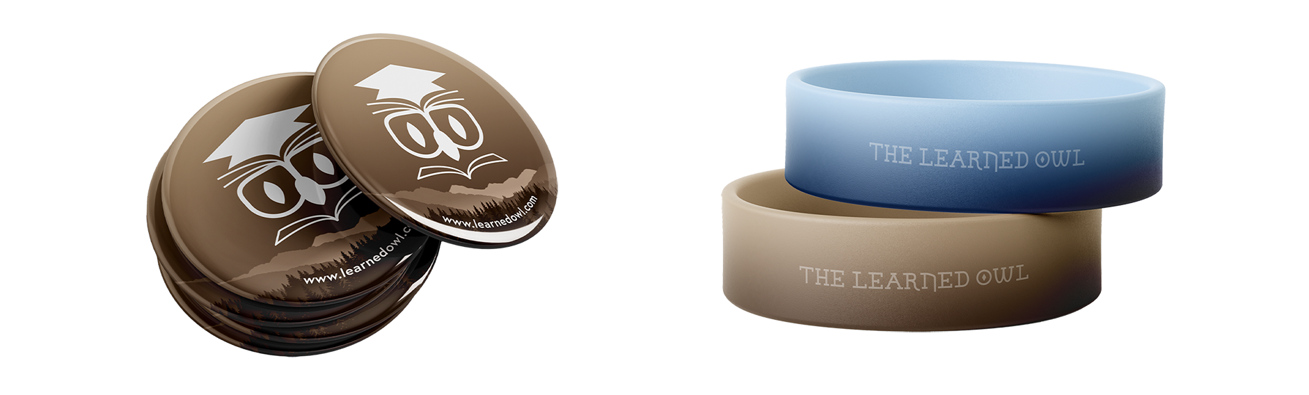 Magnet/Wristband Mockup