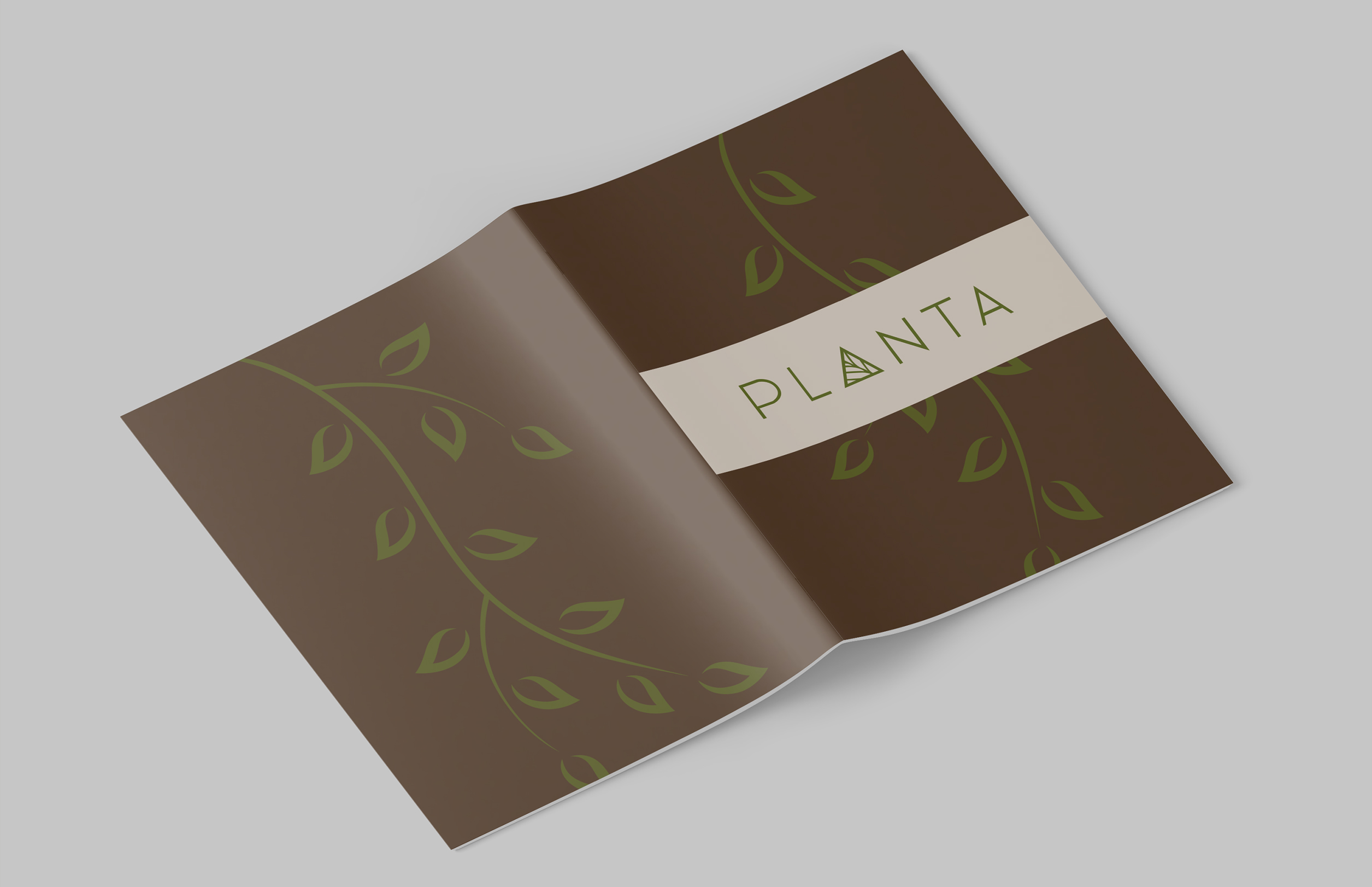 Menu Cover Mockup Banner