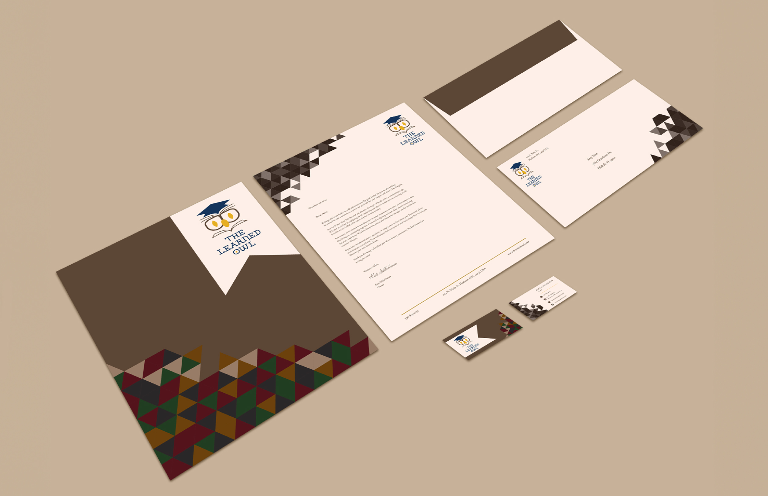 Stationary Mockup Banner